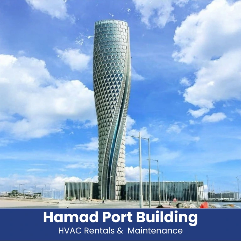 Hamad Port Building - HVAC Rentals Project