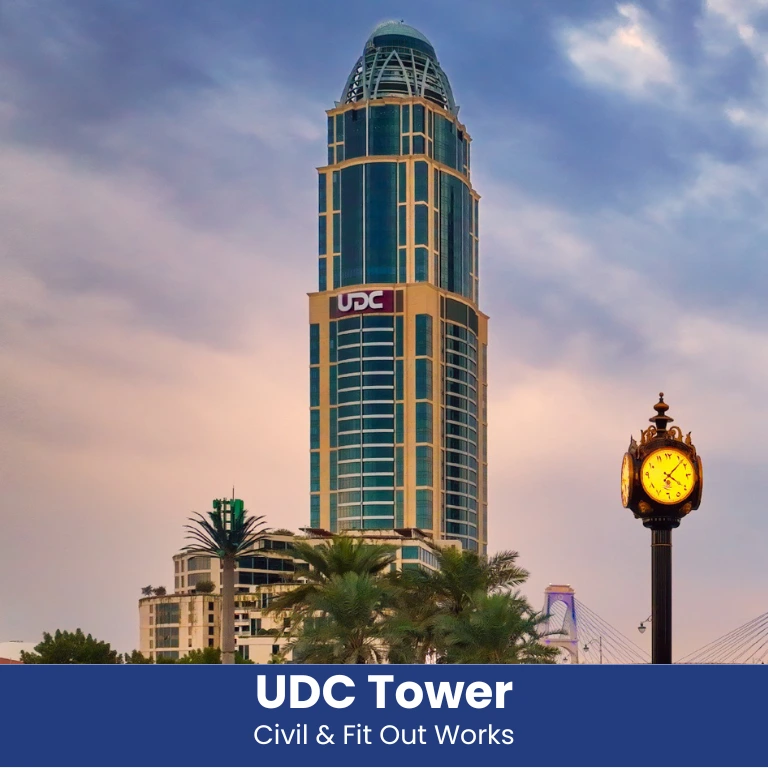 UDC Tower - CIVIL & Fit Out Works